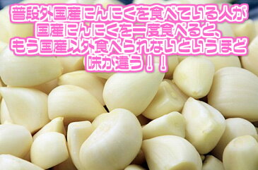 【送料無料】【青森県産】低農薬 訳ありにんにく ホワイト六片　2Lサイズ 1箱約10kg (北海道沖縄別途送料加算)/訳有/訳あり/訳アリ/ワケあり/敬老の日