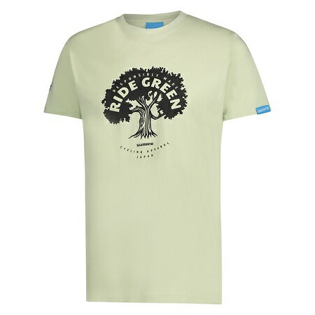 【在庫処分】SHIMANO Tシャツ (シマノ Tシャツ ) パールグリーン Lサイズ