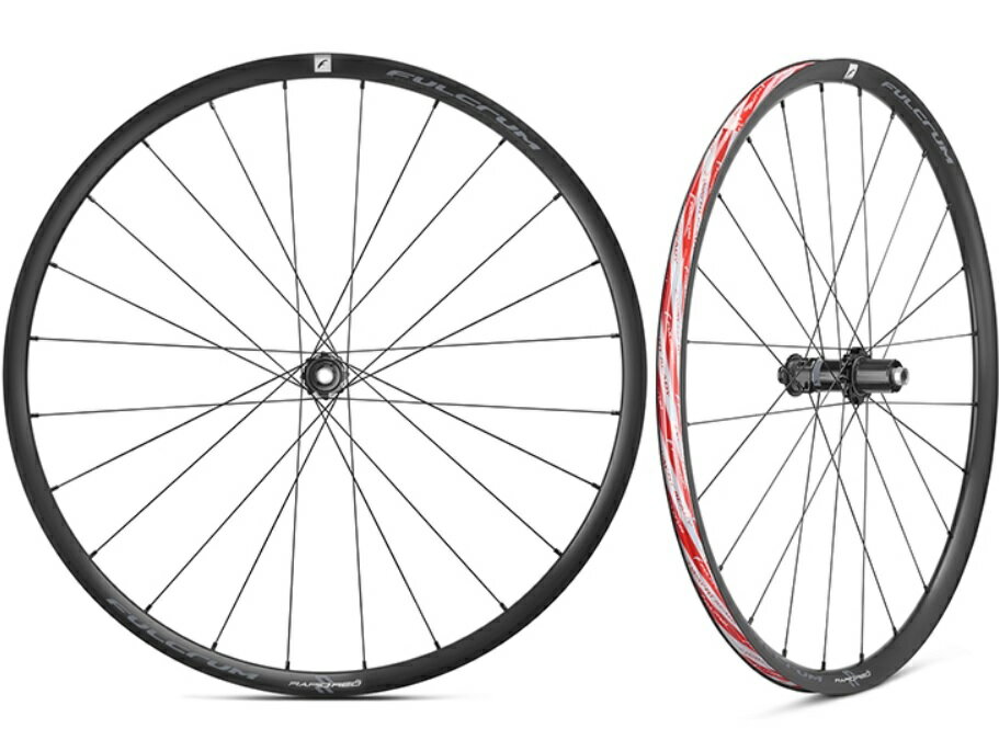楽天81496＠bicycle【送料無料】FULCRUM RAPID RED AL C25 2WAY-R （F+R） （フルクラム ラピッドレッド ）