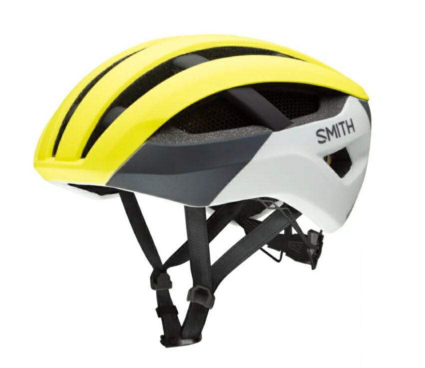 SMITH Network (スミス ネットワーク）ヘルメット Matte Neon Yellow Viz 1