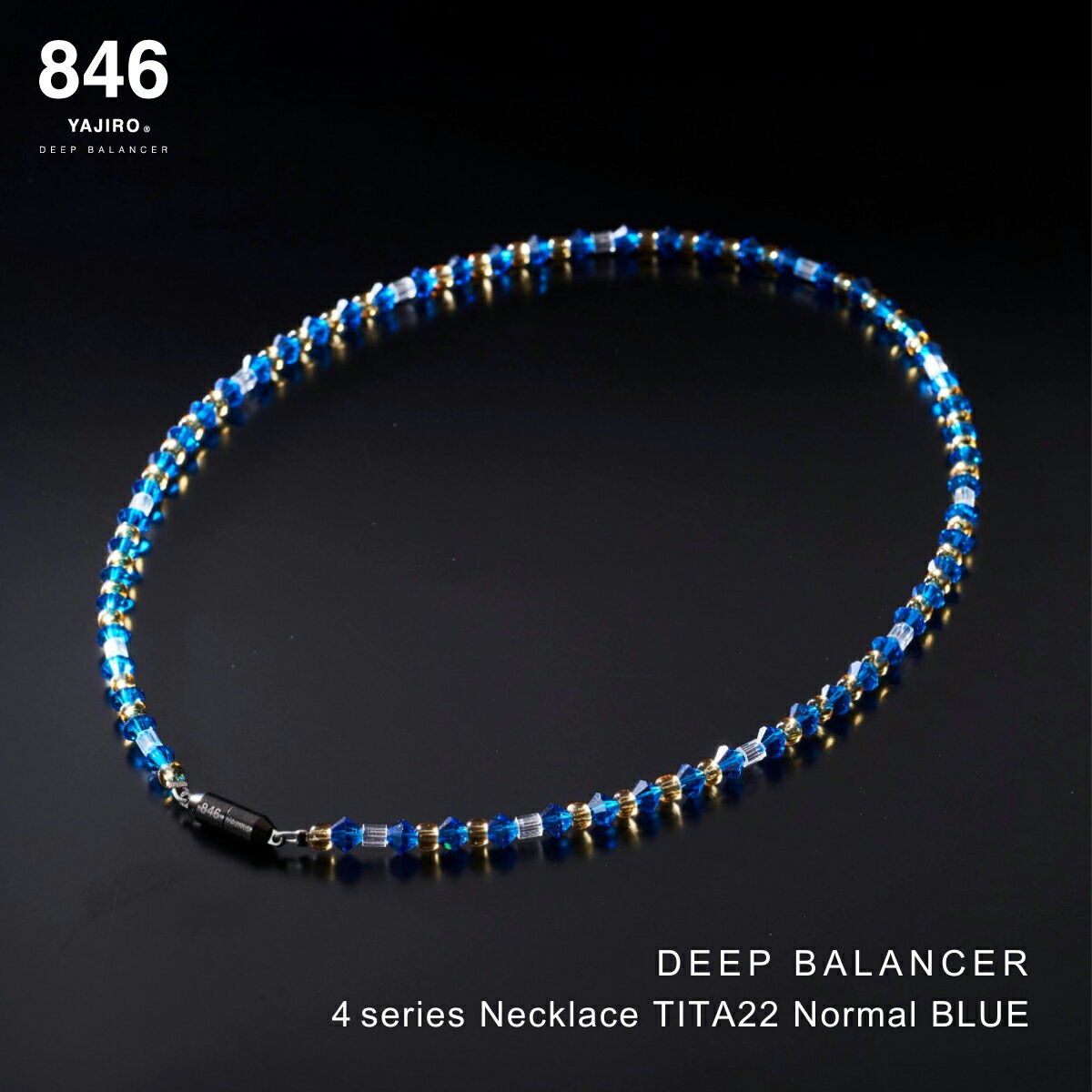 ���ݡ��ĥͥå��쥹 846YAJIRO �䥸�� 4���꡼���ͥå��쥹 �֥롼 846�ͥå��쥹 �������ʼ����ͥå��쥹 �ͥå��쥹 �����ͥå��쥹 ���ݡ�����...