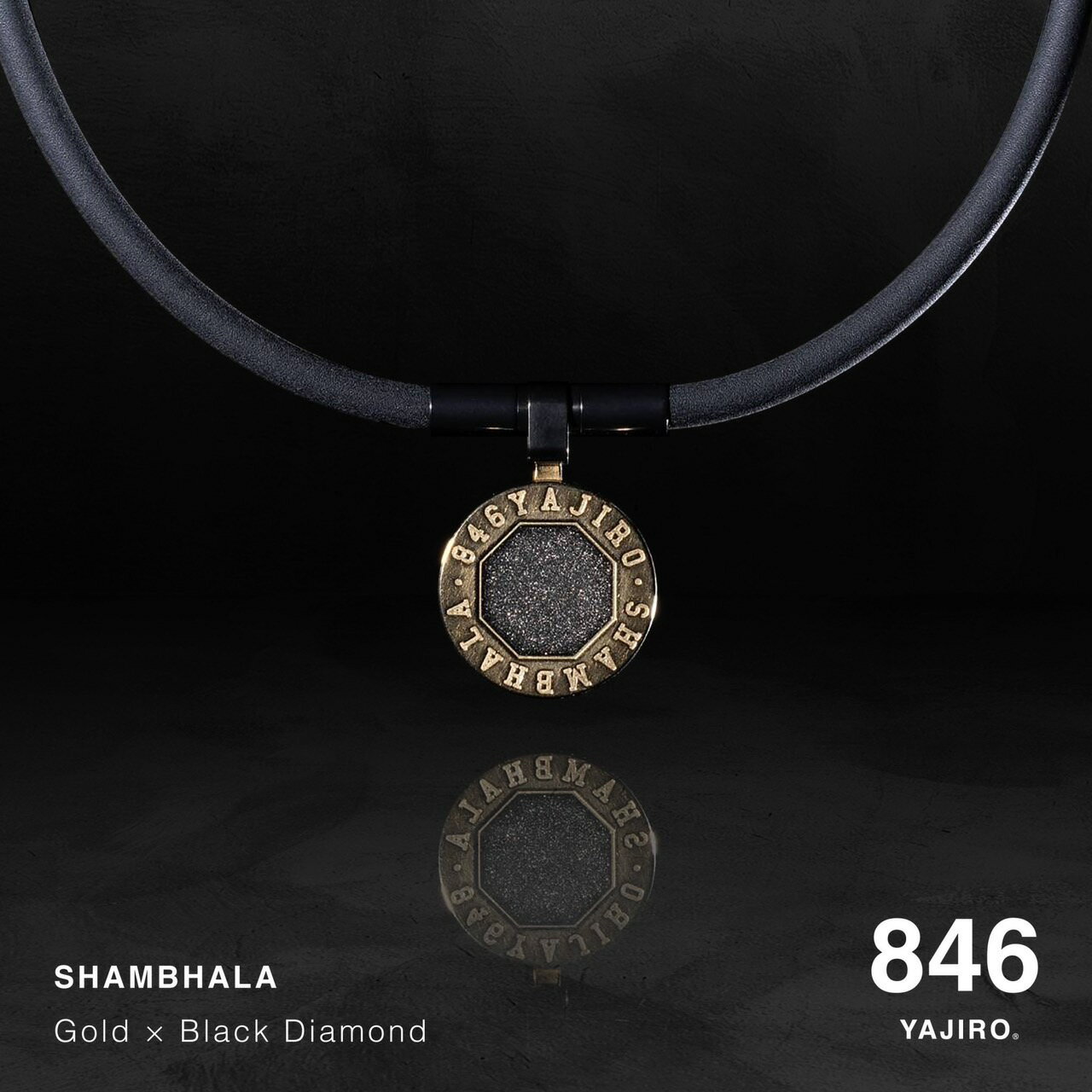 846YAJIRO ݡĥͥå쥹 SHAMBHALA Necklace GOLDBlack Diamond Хͥå쥹 ɡߥ֥å ͥå쥹 YAJIROꥹ۹ 塼֥ץͥå쥹