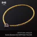 スポーツネックレス 846YAJIRO-ヤジロ- 4シリーズネックレス イエロー 846ネックレス リカバリー 疲労回復 体調管理 睡眠 健康 ネックレス 磁気...