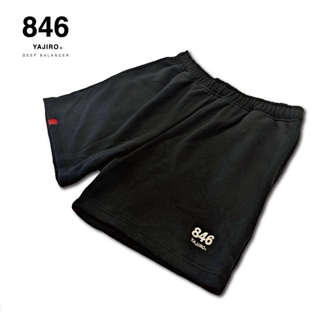 スウェットパンツ メンズ 綿100 846YAJIRO スポーツウェア NEW Sweat Half Pants B...