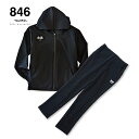 846YAJIRO ジョガーパンツ Fit Stretch Jogger Pants(Unisex) ストレッチ パンツ スポーツウェア ブラック 細身 タイト パンツ ランニング トレーニング 伸縮性 抜群 薄手 トレーニング パンツ 2