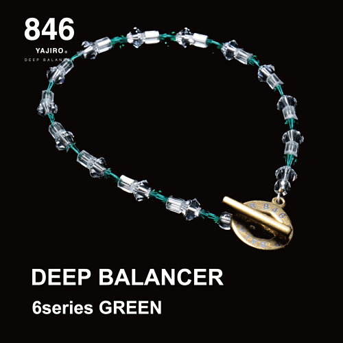 【公式】846YAJIRO-ヤジロ-846ブレスレット 6series Bracelet GREEN ...