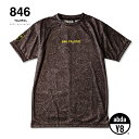 846 スポーツウェアNew Paisley T-shirt BROWN (Unisex) トレーニングウェア ランニングウェア 半袖 オシャレ tシャツ 吸汗 吸水 速乾 スポーツウェア ハイクラス ドライ メンズ レディース ユニセックス 男女兼用 ブランドtシャツ