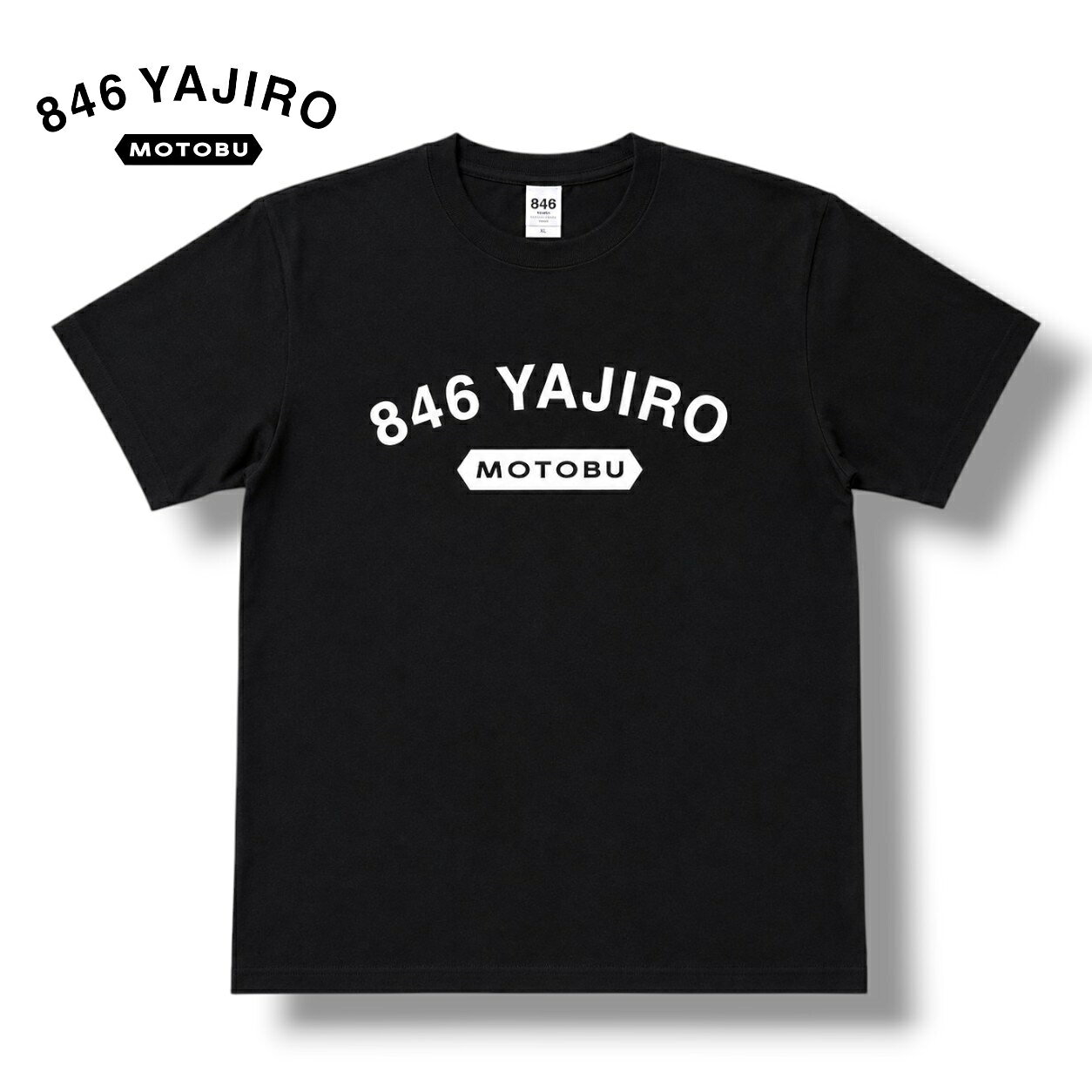 Tシャツ 半袖 846ウェア KENKEN JOKER T-shirt Back Print BLACK (Unisex) コットン アパレル デザインシャツ ジョーカー ユニセックス タウンユース メンズ レディース