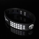 楽天846YAJIRO846YAJIRO プラズマシリコンブレスレット New Plasma Silicone Bracelet BLACK スポーツブレスレット 磁気ブレスレット 防水 疲労回復 リカバリー 瞬発力 集中力 精神力 スポーツギア 男女兼用 ペアブレスレット プレゼント ギフト 野球 バスケットボール バレーボール 卓球