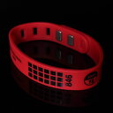 楽天846YAJIRO846YAJIRO プラズマシリコンブレスレット New Plasma Silicone Bracelet RED スポーツブレスレット 磁気ブレスレット 防水 疲労回復 リカバリー 瞬発力 集中力 精神力 スポーツギア 男女兼用 ペアブレスレット プレゼント ギフト 野球 バスケットボール バレーボール 卓球