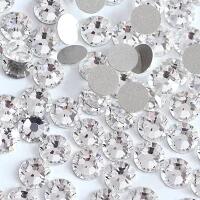 【 業務用サイズ 】 AAA級 CRYSTAL クリスタル ネイルストーン ラインストーン 平石 1440個 ss20 デコ..
