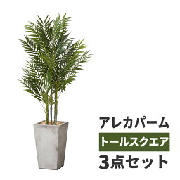 観葉植物 フェイクグリーン アレカパーム 鉢カバー セット 高品質 アーティフィッシャルフラワー 造花 人工観葉植物 インテリア オフィス ホテル サロン 医院 飲食店 ショップ 自宅 リビング 寝室 枯れない 臭わない 水不要 衛生的 新生活 プレゼント ギフト おしゃれ