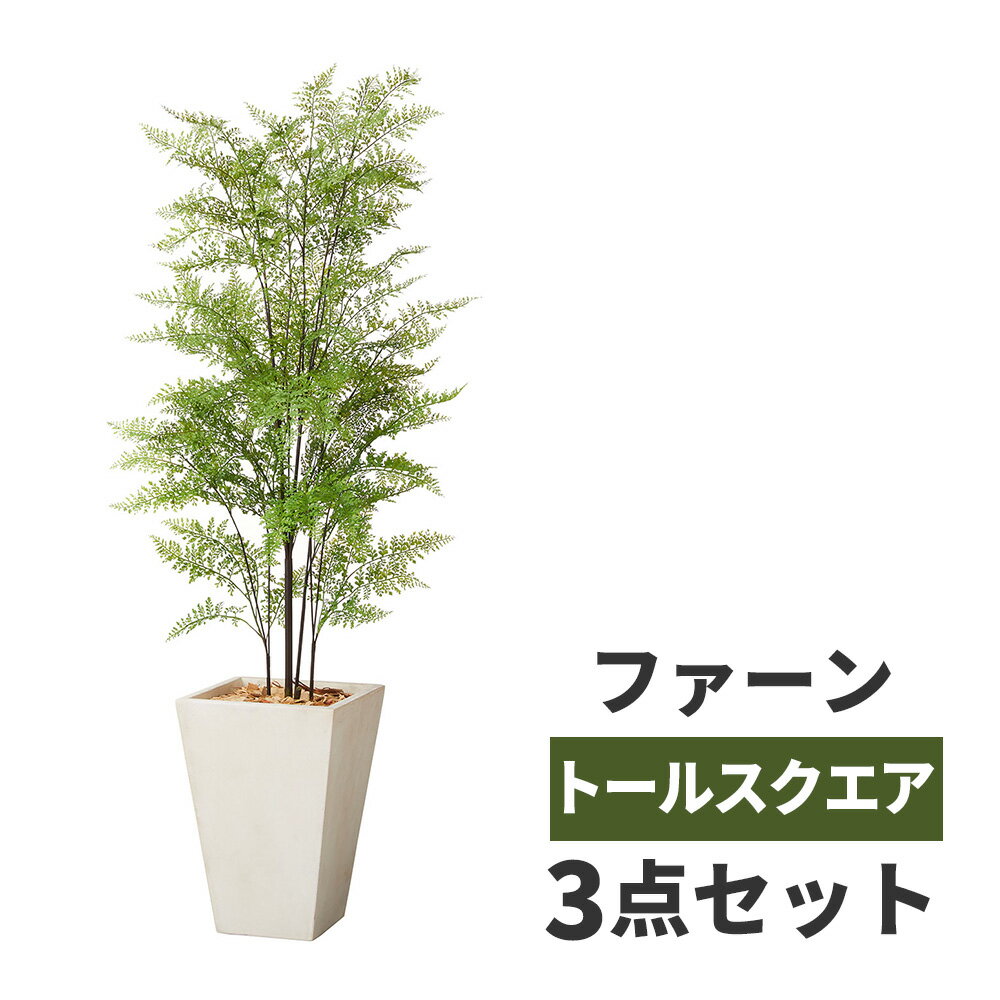 観葉植物 セット フェイク 大型 ファーン 鉢カバー セット 高品質 アーティフィッシャルフラワー 造花 人工観葉植物 グリーン インテリア オフィス ホテル サロン 医院 飲食店 ショップ 枯れない 臭わない 水不要 衛生的 新生活 新築 引っ越し プレゼント ギフトおしゃれ