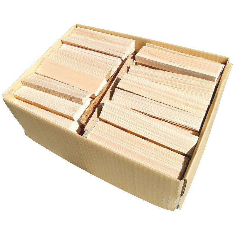 薪 宅配80サイズ 約17cm 焚火用 日本産ひのき ダンボール箱入り キャンプ バーベキュー BBQ 暖炉 コンパクト薪ストーブ アウトドア等に 針葉樹通販格安セール情報 楽天 通販