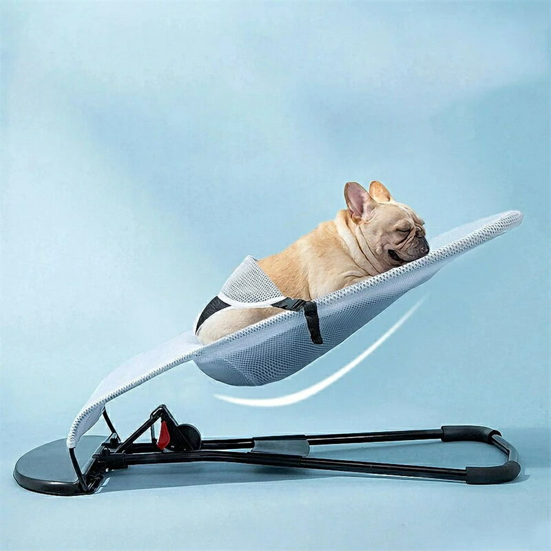 犬用ロッキングチェア 折りたたみ式 滑り止め 日光浴用 ペット用品 ペットチェア リラックスチェア お..