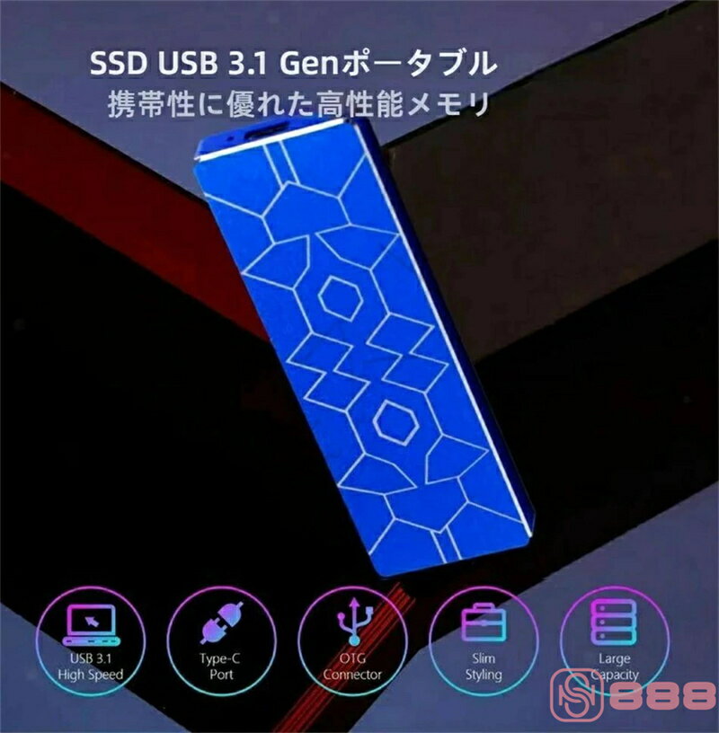 �ڥ�ӥ塼��ɾ���ۥݡ����֥�SSD 2TB 4TB �ϡ��ɥǥ����� USB3.1 ���դ� �Ѿ׷� ���ߴ��� ���դ� �ݡ����֥�ϡ��ɥǥ����� �Ų� ����ѥ��� ���� ��®ž�� ���դ�SSD Ķ����