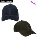 楽天セレクトショップ　EIGHT【 最大6668円offクーポンあり! GWはお得! 】　【 Saint Laurent （サンローラン ） 】 saint laurent × new era （コーデュロイ カサンドラ） キャップ 帽子プレゼント 正規店ラッピング無料（ショッパーの紙袋付き） ★