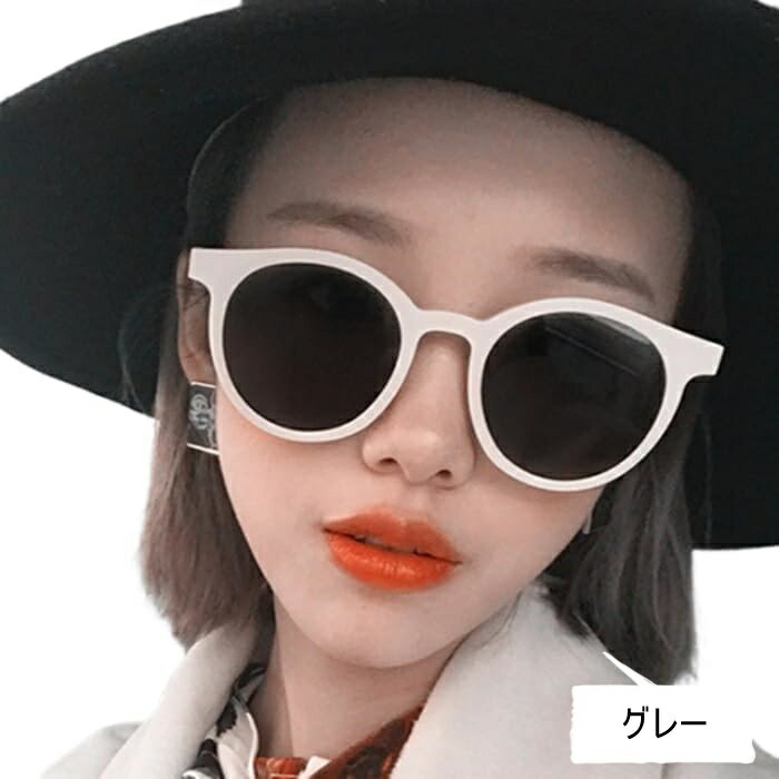 88flix サングラス 韓国 レディース 大き目 ヒップホップ ドライブ アウトドア UVカット 紫外線 紫外線防止 運転 レトロ