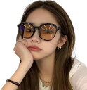 サングラス 韓国 ユニセックス レディース へんこうサングラス おしゃれ オーバーサイズ 大きめ