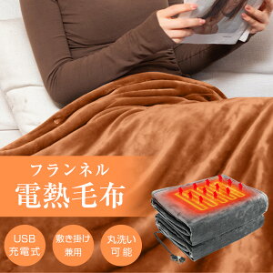 電熱ブランケット 充電式 電気毛布 大判 ヒーターブランケット 男女兼用 電気ブランケット 発熱ひざ掛け 電熱肩掛け USBブランケット 3発熱ヒーター 温度調節 暖房器具 洗濯可能 省エネ 防寒 冷え対策 オフィス テレワーク アウトドア キャンプ プレゼント 送料無料