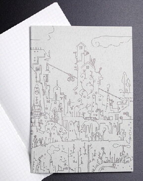 【ネコポス便対応可能商品】1564-TPN-A5T(リュウ) Thinking Power Notebook ジャーニー〔Journey〕 A5版〔大学ノート〕 5mm方眼 縦 REUDO<リュウド>