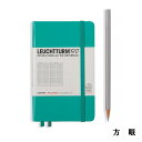 *在庫限り*≪方眼≫LEUCHTTURM1917(ロイヒトトゥルム)ノートポケットサイズ A6 Squared(方眼)エメラルド 1896-344787【ネコポ...