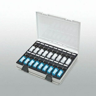 キーケース／キーファイルダブル（KEYSYS） 白フタタイプ 鍵36個収容可能　コクヨ　10-KFB-DA4W　鍵収..