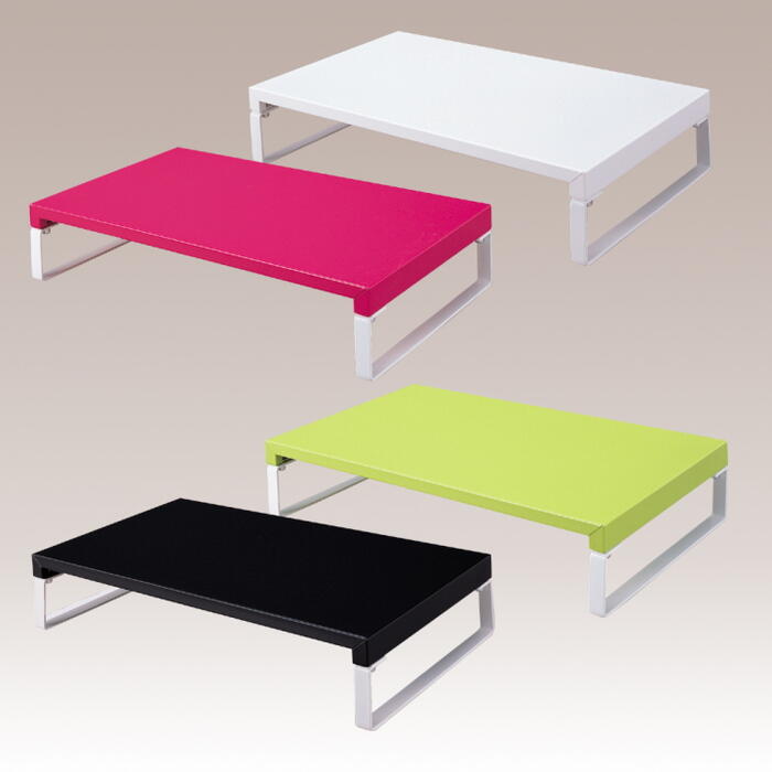 机上台＜W390mm/ロータイプ＞ リヒトラブ LIHIT LAB. A-7330 全4色 *ネコポス不可*テレワーク 在宅 収..