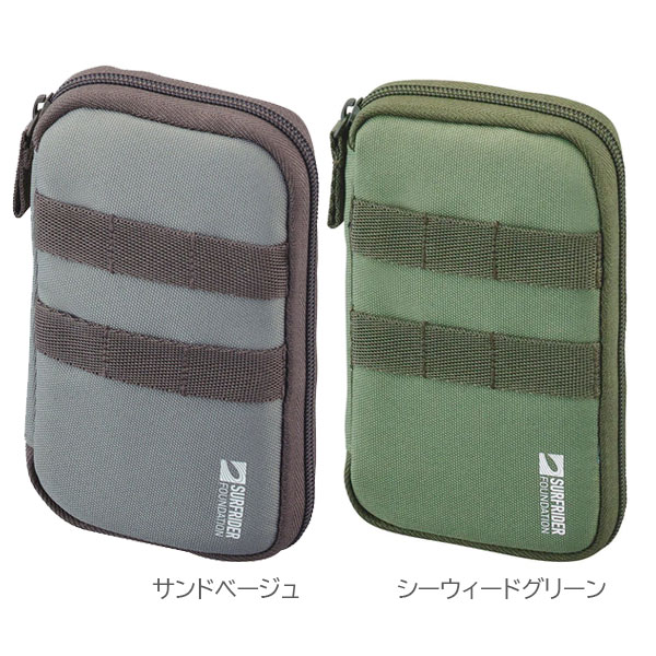 《LIHIT LAB.×SURFRIDER FOUNDATION》コンパクトペンポーチ [全5色] ペンケース マルチポーチリヒトラブ 200-A-3200-**【ネコポス可】[M便 1/1]サーフライダーファンデーション ガジェットケース 撥水 8989usagiya-10044683 倉敷文具RUKARUKA サンプル画像3