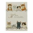 【ネコポス便対応可能商品】Kittens(キトゥンズ) 便箋 無罫 A5サイズ〔子猫2柄〕エヌビー社(NB社) 3050402