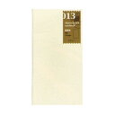 トラベラーズノート TRAVELER'S note book 013 リフィル 軽量紙 28-14287 デザインフィル/ミドリ【ネコポス可】(3)