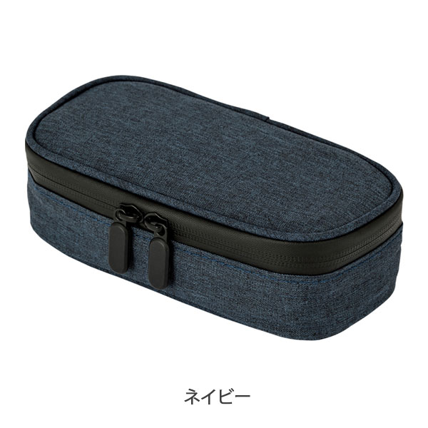 モバイルバッテリーポーチ 深型 防炎タイプ [全2色]アスカ 286-FP500** *ネコポス不可*リチウムイオン電池 充電器保護ケース シンプル ショルダーポーチ ガジェットポーチ 安心 旅行 収納 持ち運び 防災 8989usagiya-10050662 倉敷文具RUKARUKA サンプル画像3
