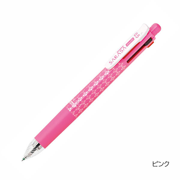 多機能ジェルボールペン　SARASA　multi（サラサマルチ）ボール径0.5mm　ゼブラ　40-J4SA11【ネコポス可】 8989usagiya-10015697 倉敷文具RUKARUKA サンプル画像3