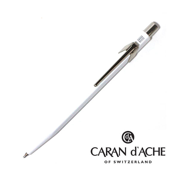 カランダッシュ　849コレクション　シャープペン　0.7mm[ホワイト]　CARAN d'ACHE（カランダッシュ）　NF0844-001-R