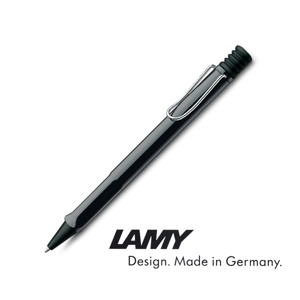 LAMY ボールペン ラミー＜LAMY＞サファリ/Safari　ノック式ボールペン(油性インク)　シャイニーブラック　LAMY(ラミー)　L219BK-R　【条件付きネコポス可】