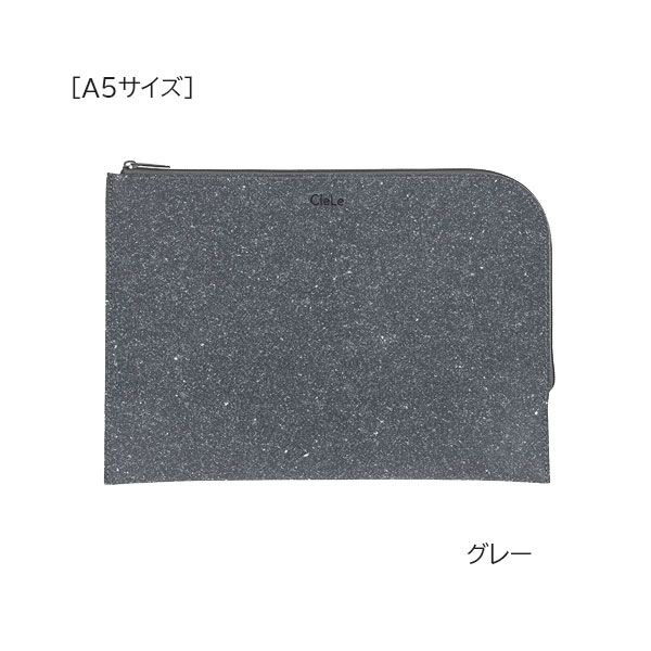 CleLe リサイクルレザーフラットケース[A5サイズ、B6サイズ] [全2色]ナカバヤシ 60-CLL-FC** 【ネコポス可】[M便 1/2]タブレット 書類 ノート 筆記具 ガジェット収納 8989usagiya-10046783 倉敷文具RUKARUKA サンプル画像3