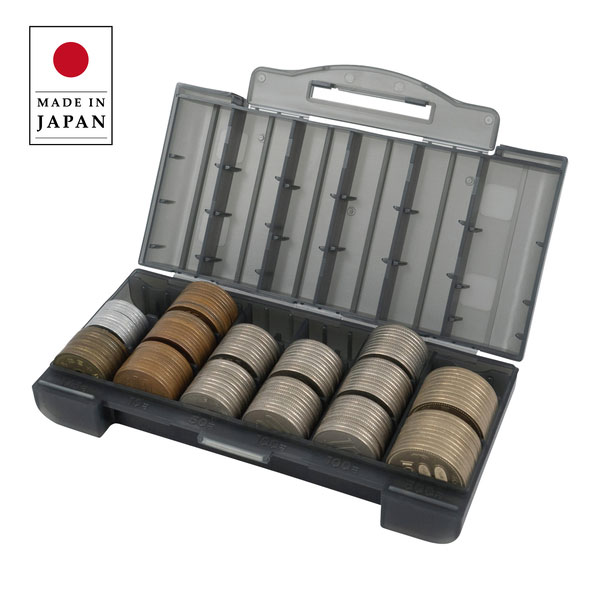 コインケース スリム [グレー]カール事務器 63-CX-002-D *ネコポス不可*小銭 おつ...