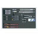 ユニットケース製図器セット11本組23品 DRAPAS(ドラパス)NO01-005【送料無料*】