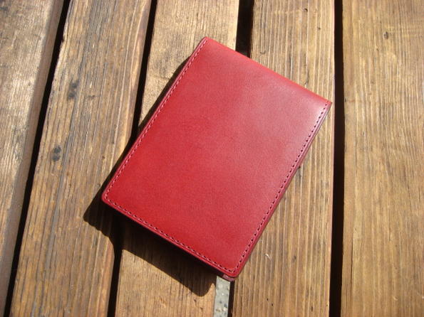 *在庫限り*Rio 革製RHODIAメモカバー#11 ワイン SLIP-ON/スリップオン IOL-2807-WN