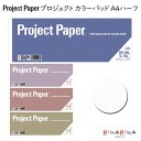 Project Paper《プロジェクトペーパー》A4ハーフサイズ 5mm方眼 50シート 全4色 オキナ 170-PH150 【ネコポス可】 M便 1/6 考案する 投影する 具体化する はっきり伝える レポートパッド ノートパッド ビジネス 会議 企画 プランニング レポート用紙