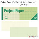 Project Paper《プロジェクトペーパー》A4ハーフサイズ 5mm方眼 50シート ソフトカラー オキナ 170-PH4059 【ネコポス可】 M便 1/6 考案する 投影する 具体化する はっきり伝える レポートパッド ノートパッド ビジネス 会議 企画 レポート用紙