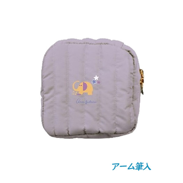 Old Resta キルトスクエアポーチ [全5種類] 日本出版販売株式会社 499-OR900*** *ネコポス不可*メーカー ロゴ 刺繍 サブバッグ コスメ収納 ガジェット収納 くすみ系カラー 8989usagiya-10046885 倉敷文具RUKARUKA サンプル画像3