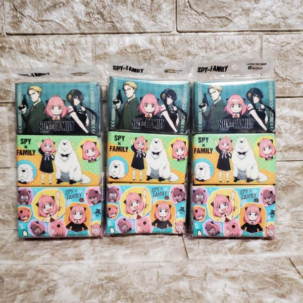 SPY×FAMILY スパイファミリー ミニポケットティッシュ 6個入り 【3袋】 買い回り 買いまわり