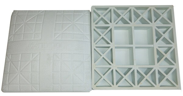 【ブラックフライデー P10倍】ナイガイ ソフトボール用 シングルベース 3枚セット ラッピング不可