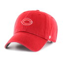 【P5倍＆25日限定抽選でP100バック】47Brandキャップ　Carp Base Runner '47 CLEAN UP Red【NPB-BSRNR05GWS-RD】の商品画像