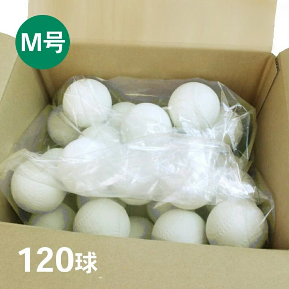 【バッティング練習に！】軟式野球ボール M号 再生ボール (120球) 再利用 使用済ボール 使い古し 再生 リユース 地球環境に良い SDGs