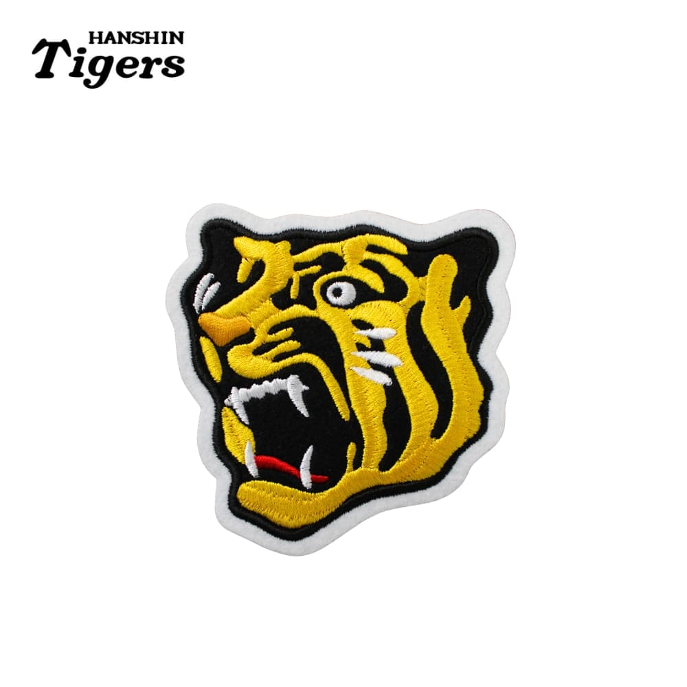 乐天商城 - 阪神タイガースグッズ 刺繍ワッペン 虎顔（小）2026 ラッピング可