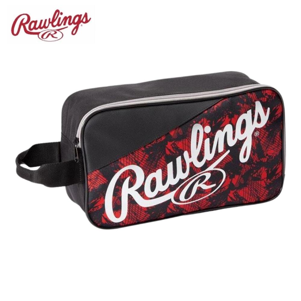 Rawlings(ローリングス) シューズバッグ シューズケース ESC10S01 ブラック/レッド/シルバー 靴入れ ス..