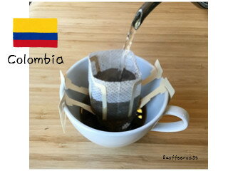 【ドリップパックコーヒー】コロンビア　デカフェ（ノンカフェイン）　＜内容量＞12g×6袋　個包装