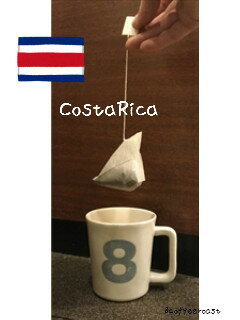 【三角　テトラパック　コーヒー】【送料無料】コスタリカ　デカフェ（ノンカフェインコーヒー）　＜内容量＞10g×30パック入り